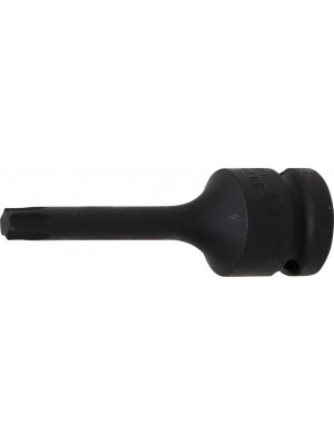 BGS 5480-T45 Kraft-Bit-Einsatz | Länge 75 mm | Antrieb Innenvierkant 12,5 mm (1/2"") | T-Profil (für Torx) T45