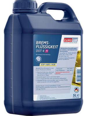 EUROLUB Bremsflüssigkeit DOT4+ 5l Kanister