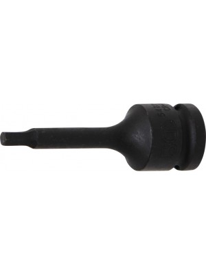 BGS 5481-M5 Kraft-Bit-Einsatz | Länge 75 mm | Antrieb Innenvierkant 12,5 mm (1/2"") | Innensechskant 5 mm