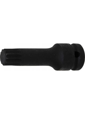 BGS 5482-M16 Kraft-Bit-Einsatz | Länge 78 mm | Antrieb Innenvierkant 12,5 mm (1/2"") | Innenvielzahn (für XZN) M16