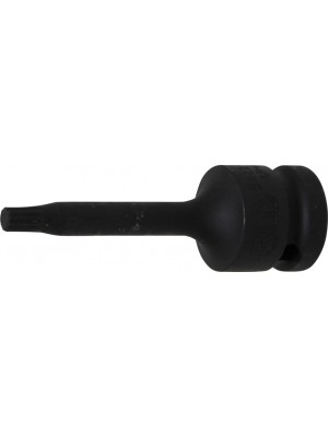 BGS 5482-M6 Kraft-Bit-Einsatz | Länge 75 mm | Antrieb Innenvierkant 12,5 mm (1/2"") | Innenvielzahn (für XZN) M6