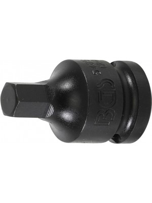 BGS 5485-10 Kraft-Bit-Einsatz | Länge 42 mm | Antrieb Innenvierkant 12,5 mm (1/2"") | Innensechskant 10 mm