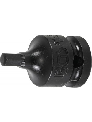 BGS 5485-6 Kraft-Bit-Einsatz | Länge 42 mm | Antrieb Innenvierkant 12,5 mm (1/2"") | Innensechskant 6 mm