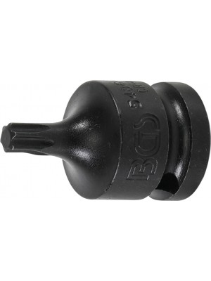 BGS 5486-T40 Kraft-Bit-Einsatz | Länge 42 mm | Antrieb Innenvierkant 12,5 mm (1/2"") | T-Profil (für Torx) T40