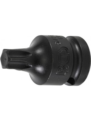 BGS 5486-T55 Kraft-Bit-Einsatz | Länge 42 mm | Antrieb Innenvierkant 12,5 mm (1/2"") | T-Profil (für Torx) T55