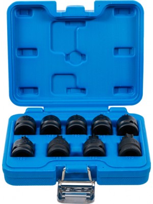 BGS 5486 Kraft-Bit-Einsatz-Satz | Antrieb Innenvierkant 12,5 mm (1/2"") | T-Profil (für Torx) T20 - T70 | 9-tlg.