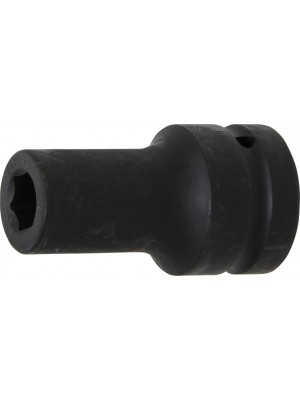BGS 5500-17 Kraft-Steckschlüssel-Einsatz Sechskant, tief | Antrieb Innenvierkant 25 mm (1"") | SW 17 mm