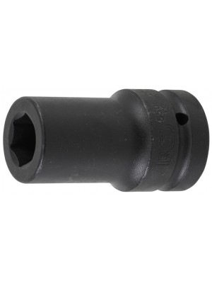 BGS 5500-22 Kraft-Steckschlüssel-Einsatz Sechskant, tief | Antrieb Innenvierkant 25 mm (1"") | SW 22 mm