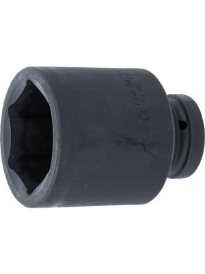 BGS 5500-60 Kraft-Steckschlüssel-Einsatz Sechskant, tief | Antrieb Innenvierkant 25 mm (1"") | SW 60 mm