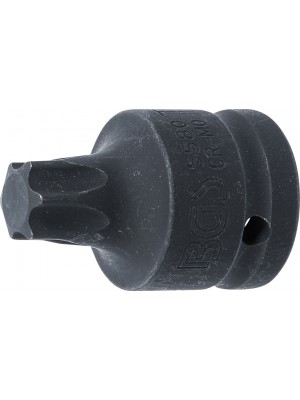 BGS 5580 Kraft-Bit-Einsatz | Länge 60 mm | Antrieb Innenvierkant 20 mm (3/4"") | T-Profil (für Torx) T80