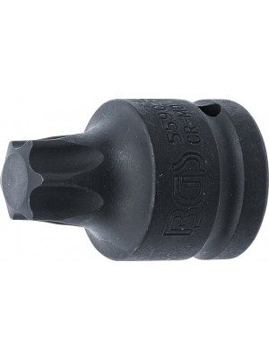 BGS 5590 Kraft-Bit-Einsatz | Länge 60 mm | Antrieb Innenvierkant 20 mm (3/4"") | T-Profil (für Torx) T90