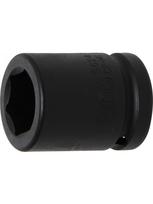 BGS 5624 Kraft-Steckschlüssel-Einsatz Sechskant | Antrieb Innenvierkant 20 mm (3/4"") | SW 24 mm