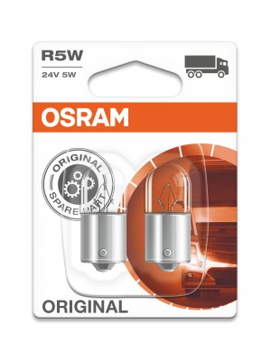 Osram R5W 24V 5W BA15s 2st. Blister Osram