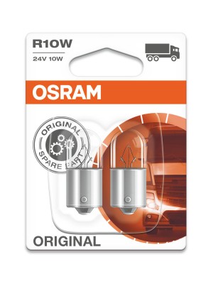 Osram R10W 24V 10W BA15s 2st. Blister Osram