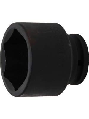 BGS 5655 Kraft-Steckschlüssel-Einsatz Sechskant | Antrieb Innenvierkant 20 mm (3/4"") | SW 55 mm