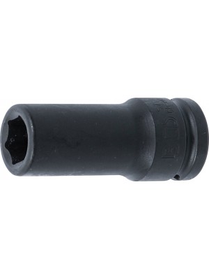 BGS 5719 Kraft-Steckschlüssel-Einsatz Sechskant, tief | Antrieb Innenvierkant 20 mm (3/4"") | SW 19 mm