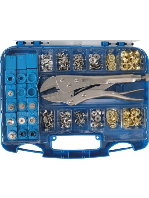 BGS 572 Ösen-Druckknopf-Sortiment | 275-tlg.