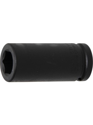 BGS 5722 Kraft-Steckschlüssel-Einsatz Sechskant, tief | Antrieb Innenvierkant 20 mm (3/4"") | SW 22 mm