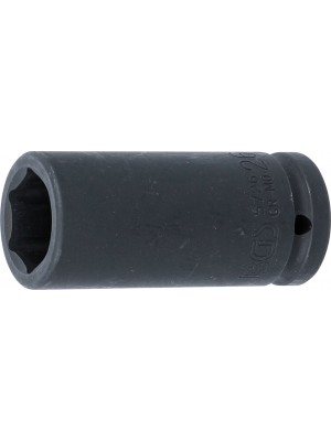 BGS 5726 Kraft-Steckschlüssel-Einsatz Sechskant, tief | Antrieb Innenvierkant 20 mm (3/4"") | SW 26 mm