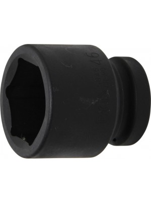 BGS 5846 Kraft-Steckschlüssel-Einsatz Sechskant | Antrieb Innenvierkant 25 mm (1"") | SW 46 mm