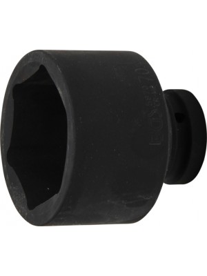 BGS 5870 Kraft-Steckschlüssel-Einsatz Sechskant | Antrieb Innenvierkant 25 mm (1"") | SW 70 mm