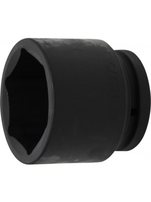 BGS 5875 Kraft-Steckschlüssel-Einsatz Sechskant | Antrieb Innenvierkant 25 mm (1"") | SW 75 mm