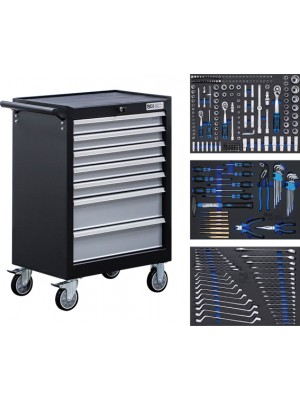 BGS 6062 Werkstattwagen | 7 Schubladen | mit 263 Werkzeugen
