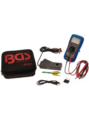 BGS 63401 Kfz-Digital-Multimeter mit USB-Schnittstelle