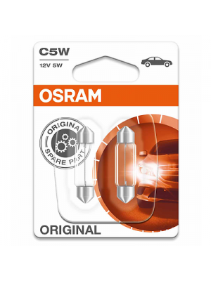 Osram C5W 12V 5W SV8,5-8 soffitte 2st. Blister Osram