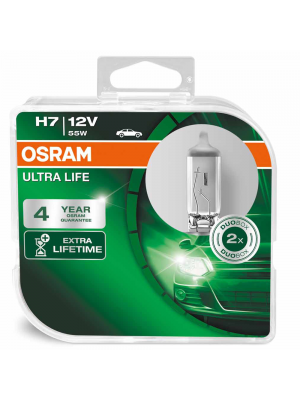 Osram H7 12V 55W PX26d ULTRA LIFE 2st.