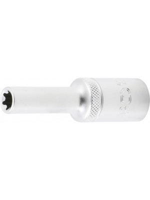 BGS 6440 Steckschlüssel-Einsatz E-Profil, tief | Antrieb Innenvierkant 12,5 mm (1/2"") | SW E10