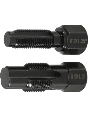 BGS 65591 Reparaturwerkzeug für Lambdasondengewinde | M18 x 1,5 mm | M12 x 1,25 mm | 2-tlg.