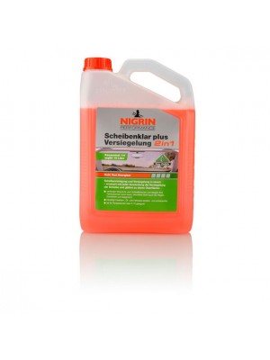 Nigrin Scheibenklar plus Versiegelung Konzentrat 2 in 1 Red Energizer 3 Liter