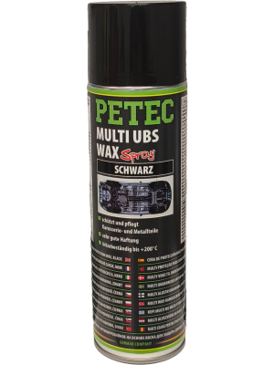 Petec 73460 Multi UBS-Wax schwarz, 500ml