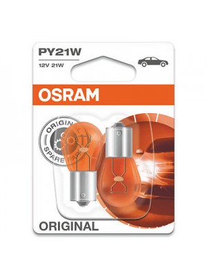 Osram PY21W 12V 21W BAU15s (gelb) Blister 2st. Osram