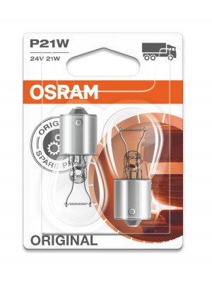 Osram P21W 24V 21W BA15s 2st. Blister Orginal Osram