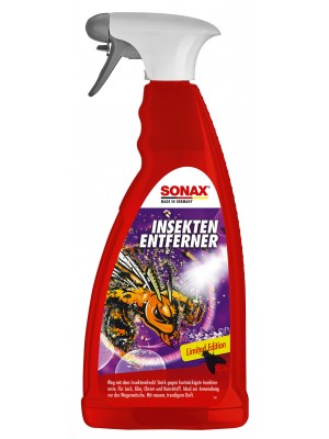 SONAX InsektenEntferner Lavendel-Casis Limited Edition 1 Liter zur Entfernung von Insektenresten auf Glas-, Lack-, Chrom- und Kunststoffoberflächen | Art-Nr. 05334410