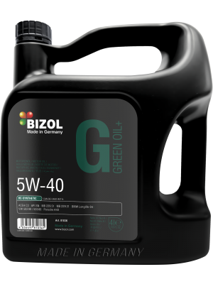 BIZOL Green Oil+ Motoröl 5W-40 - 4 Liter