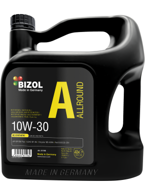BIZOL Allround Motoröl 10W-30 - 4 Liter