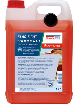 Eurolub Sommer-Scheiben Reiniger gebrauchsfertig Marillen Duft 5l