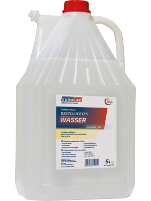 EUROLUB Destilliertes Wasser 5l