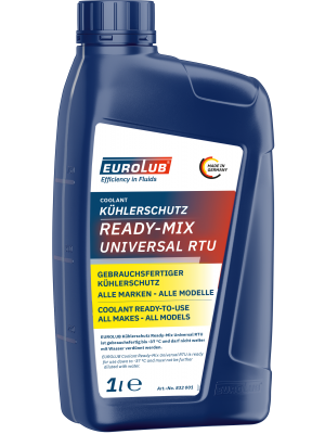 EUROLUB Kühlerschutz RTU Ready-Mix UNIVERSAL 1 Liter Flasche