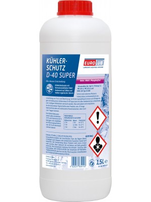 Eurolub Kühlerfrostschutz D-40 Super Konzentrat 1,5l