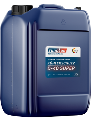 Eurolub Kühlerfrostschutz D-40 Super Konzentrat 20l Kanister