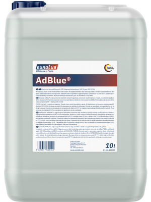 Eurolub AdBlue Harnstofflösung 10l Kanne mit Ausgießer