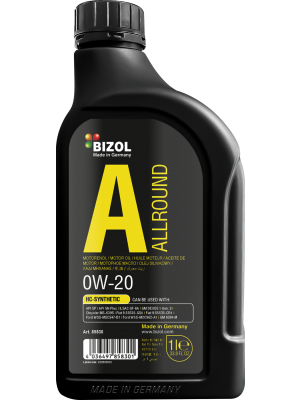 BIZOL Allround Motoröl 0W-20 - 1 Liter