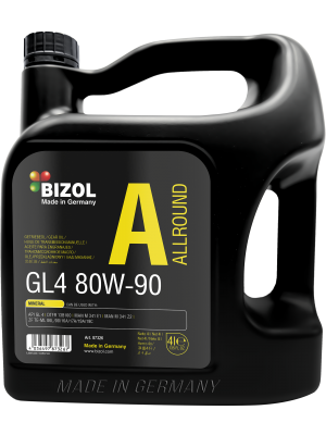 BIZOL Initial Gear Oil Getriebeöl GL4 SAE 80W-90 - 4 Liter