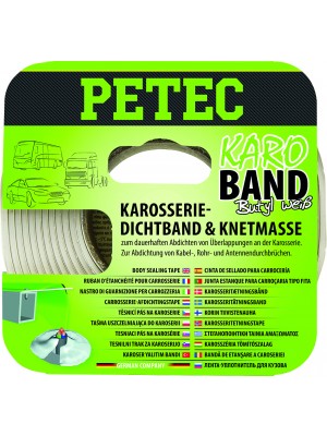 Petec BUTHYL DICHTBAND 20 MM X 3 M, WEISS