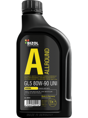 Bizol Allround Gear Oil Getriebeöl GL5 80W-90 UNI - 1 Liter
