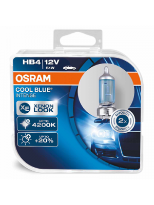 Osram HB4 12V 51W P22d CoolBlue INTENSE 2st. Osram